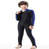 Labelar Kids Sunsuit Long Sleeve Swimwear One-Piece Bodysuit Swimsuit Blue view 4