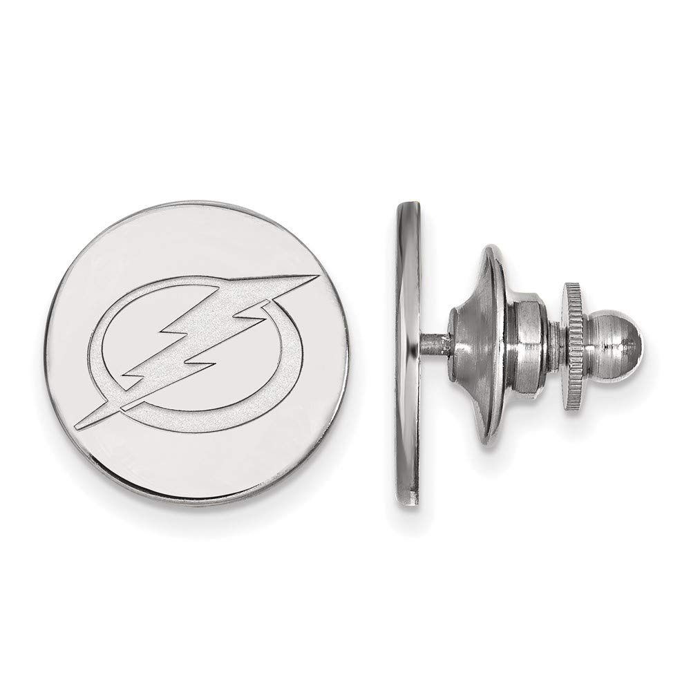 Sterling Silver NHL Tampa Bay Lightning Lapel/Tie Pin