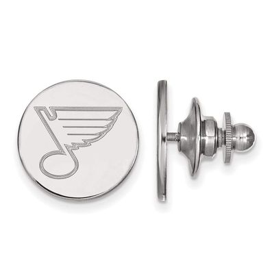 LogoArt Sterling Silver NHL St. Louis Blues Lapel or Tie Pin