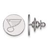 LogoArt Sterling Silver NHL St. Louis Blues Lapel or Tie Pin view 1