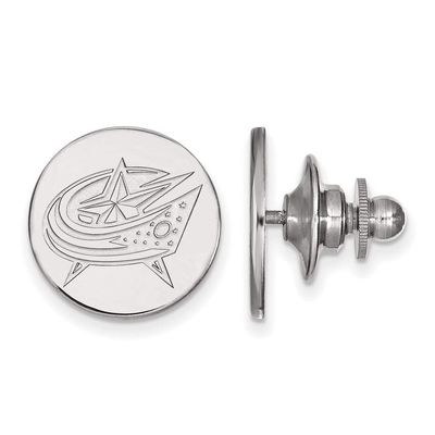 LogoArt Sterling Silver NHL Columbus Blue Jackets Lapel/Tie Pin