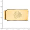 LogoArt Sterling Silver 14k Yellow Gold Plated NHL Chicago Blackhawks Money Clip view 2