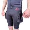 Tilos Wetsuit Scuba Diving Tech Shorts with Pockets - 1mm Neoprene: Diving, Scuba, Snorkeling, Surfing & Many More (Black, X-Large) view 2