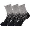 BambooMN Extra Large Super Soft Warm Cozy Fuzzy Gradient Socks - 07 Witches Brew - 3 prs view 1