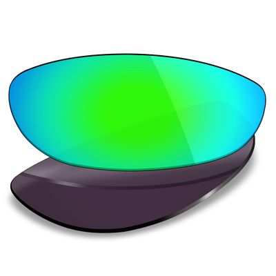 Mryok Polarized Replacement Lenses for Oakley Monster Dog Sunglasses, HD Polarized, UV Protection, Impact Resistant & Perfectly Fit - Emerald Green