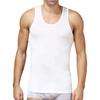 Pure Silk Knit Mens Tank Top Solid US S M L[USL,White] view 1