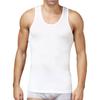 Pure Silk Knit Mens Tank Top Solid US S M L[USL,White] view 2