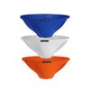 BRAVE PERSON Low Waist Bikini Swimwear Men's Underwear 3-Pack B1133 (S, Blue/White/Orange) view 1