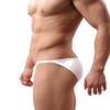 BRAVE PERSON Low Waist Bikini Swimwear Men's Underwear 3-Pack B1133 (S, Blue/White/Orange) view 3