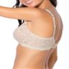 Smart & Sexy womens Signature Lace Unlined Underwire Bra, In the Buff, 38D US view 4