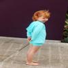 City Threads Hooded Rash Guard for Boys and Girls SPF 50+, Long Sleeve Swim Shirt, Made in The USA (Turquoise, 6-9 Months) view 4