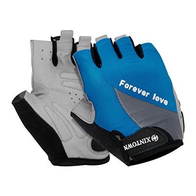 Cycling Gloves Mountain Bike Gloves Road Racing Bicycle Gloves Riding Gloves Half Finger Biking Gloves Men Work Gloves