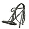 HKM Irina 80339100 Double Bridle (Black, Large view 1