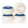 Spitfire Unisex's Formula-Four Classic Wheels, White, 56 mm view 1