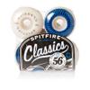 Spitfire Unisex's Formula-Four Classic Wheels, White, 56 mm view 2