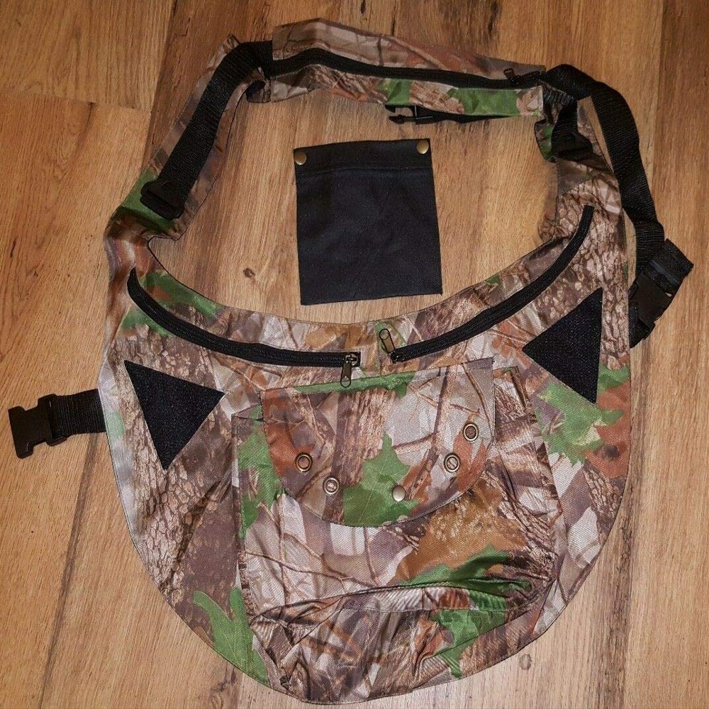 Falconry Codura Bandolero Bag, Side,Hawking & Hunting Bag Free Meat Pouch Jungle
