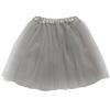 So Sydney Adult Teen 3 Layer Tutu Skirt - Princess Costume Ballet Party Dance Race Outfit (Silver (Gray)),One Size view 1