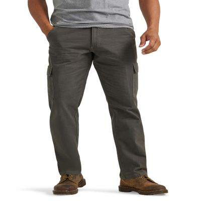 Twill Relaxed Fit Cargo Pant, Olive Drab, 34W x 30L
