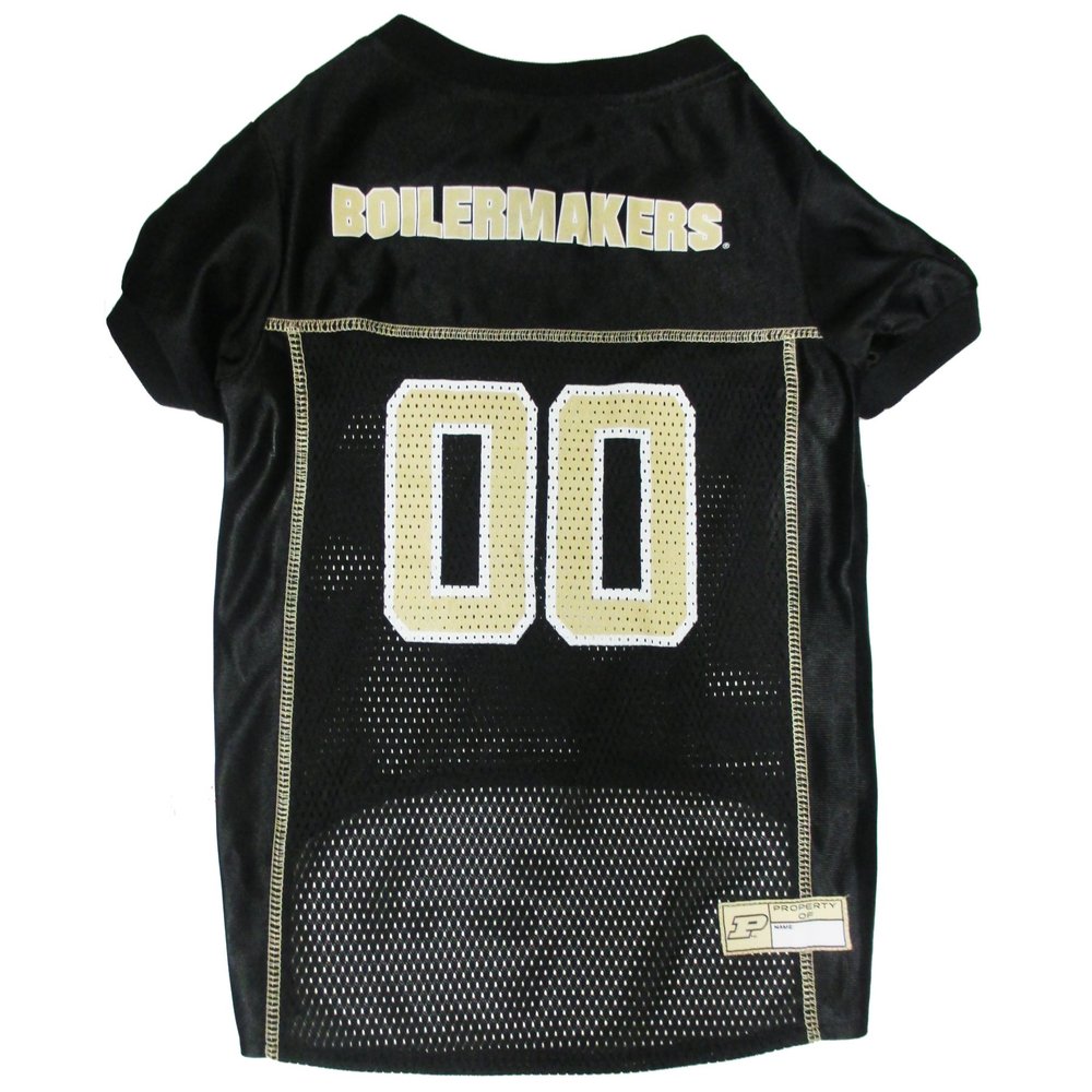 Pets First NCAA College Purdue Boilermakers Mesh Jersey for DOGS & CATS, XX-Large. Licensed Dog Jersey with your Favorite Football/Basketball College Team