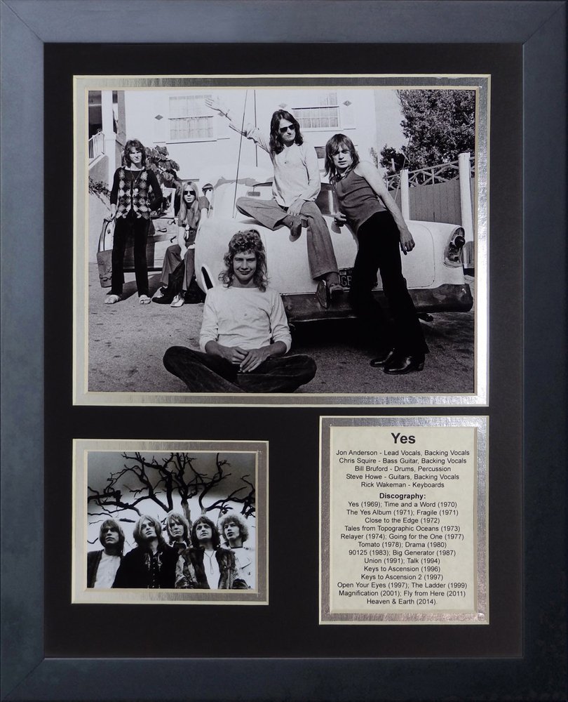 Legends Never Die Yes Framed Photo Collage, 11 x 14