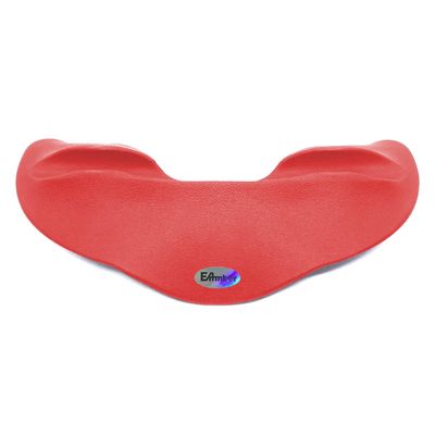 Barbell Squat Pad Shoulder Pad 1 In Professional TPE Dumbbell Squat Protective Cover Protection Pad Protector (Black) (Red)