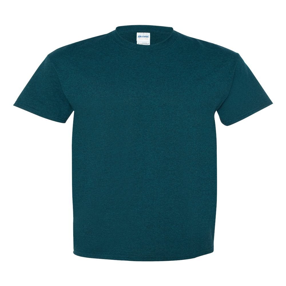 Heavy Cotton 100% Cotton Tshirt (G500) Midnight Navy, S (Pack of 10)