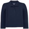 The Children's Place girls Long Sleeve Pique School Uniform Polo Shirt, Tidal Single, Large US view 1