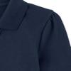 The Children's Place Girl's Long Sleeve Ruffle Pique Polo, Tidal, Large view 3