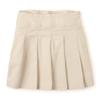 The Children's Place Girls Pleated Skort School Uniform Skirt, Bisquit, 6-7 Slim US view 1