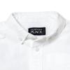The Children's Place Baby Boys and Toddler Boys Short Sleeve Oxford Button Down Shirt, White, 6-9 MONTHS view 2