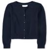 The Children's Place girls Basic School Uniform Cardigan Sweater, Tidal, Small US view 1
