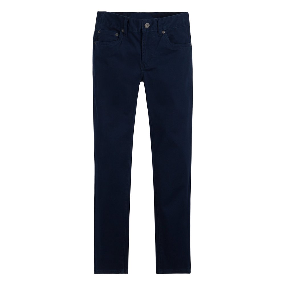 Levi's Boys' Little 511 Slim Fit Soft Brushed Pants, Dress Blues, 5