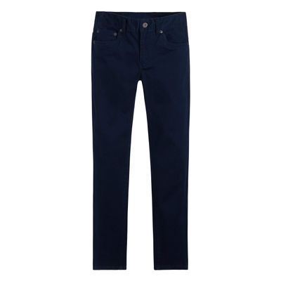 Levi's Boys' Toddler 511 Slim Fit Soft Brushed Pants, Dress Blues, 3T