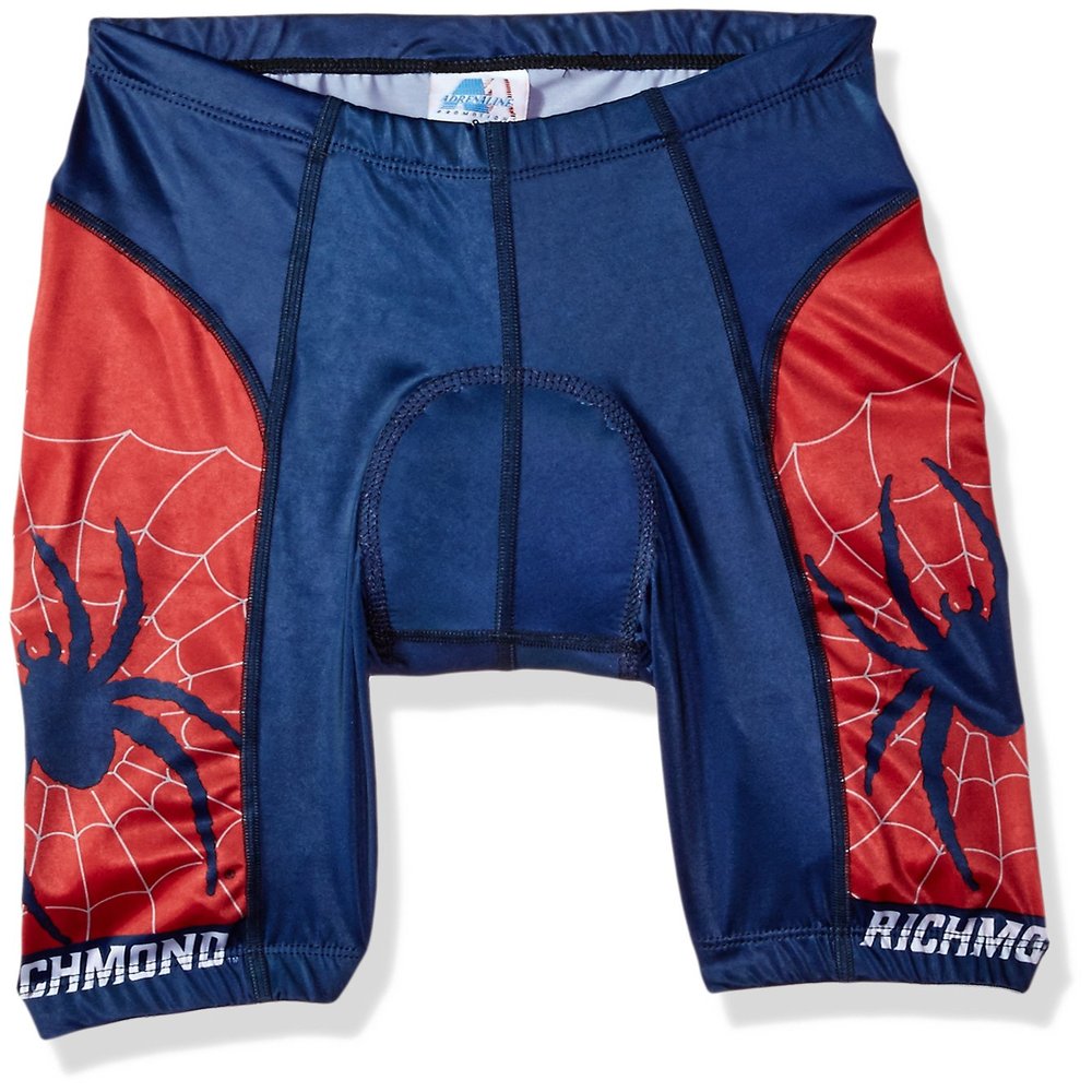 Adrenaline Promotions NCAA Richmond Spiders Men's Cycling Shorts, XX-Large, Navy/Red