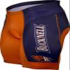 Adrenaline Promotions NCAA Bucknell Bison Men's Cycling Shorts, X-Large, Orange/Navy view 2