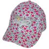 SOSO Girl's Angel Baseball Cap with Flowers White Pink view 1