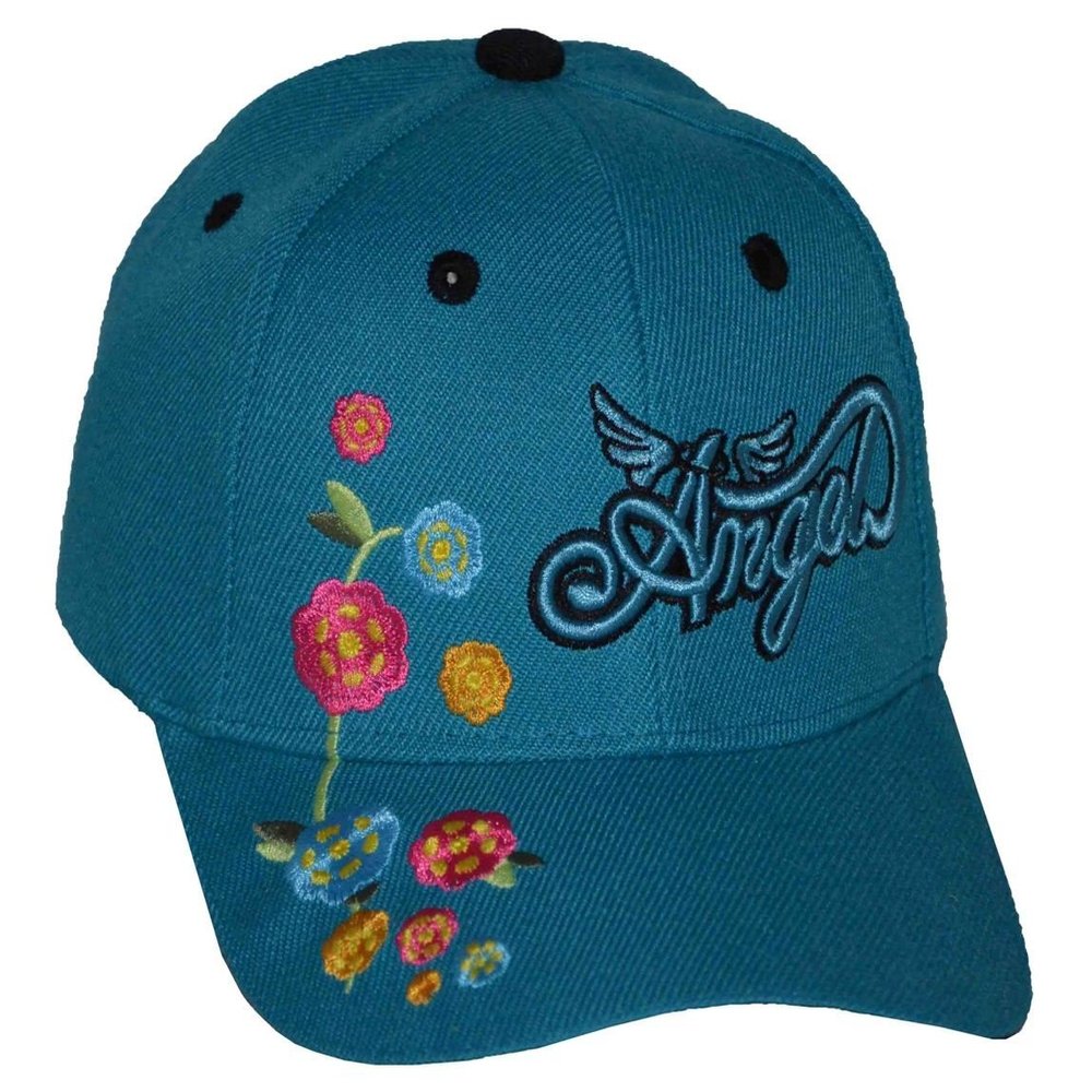 SOSO Girl's Angel Baseball Cap Teal