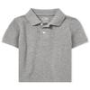 The Children's Place Baby Boys and Toddler Boys Short Sleeve Pique Polo, Smoke, 18-24 MONTHS view 1