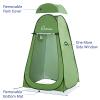 WolfWise Pop Up Changing Tent for Beach, Camping Portable Shower Tents, Outdoor Privacy Bathroom, Change Dressing Clothes Tent Pop Up Instant for Camp, Toilet, 6.2ft High, Green view 3