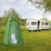 WolfWise Pop Up Changing Tent for Beach, Camping Portable Shower Tents, Outdoor Privacy Bathroom, Change Dressing Clothes Tent Pop Up Instant for Camp, Toilet, 6.2ft High, Green view 4