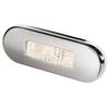 Hella Marine 980869401 Surface Mount Oblong Led Courtesy Lamp - Warm White Led - Stainless Steel Bezel view 1
