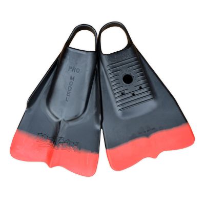 DaFin Swim Fins and Sizes (Black/Red, X-Large (13-14))