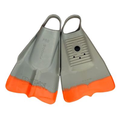 DaFin Grey/Orange Swimfins - S