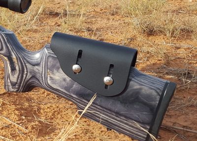 Matthew's Fabrication Adjustable Kydex Cheek Rest Riser .125" - Premium Cheek Rest: Remington 700 HS Precision & Savage Accustock (Classic - Stainless Steel Bolts)