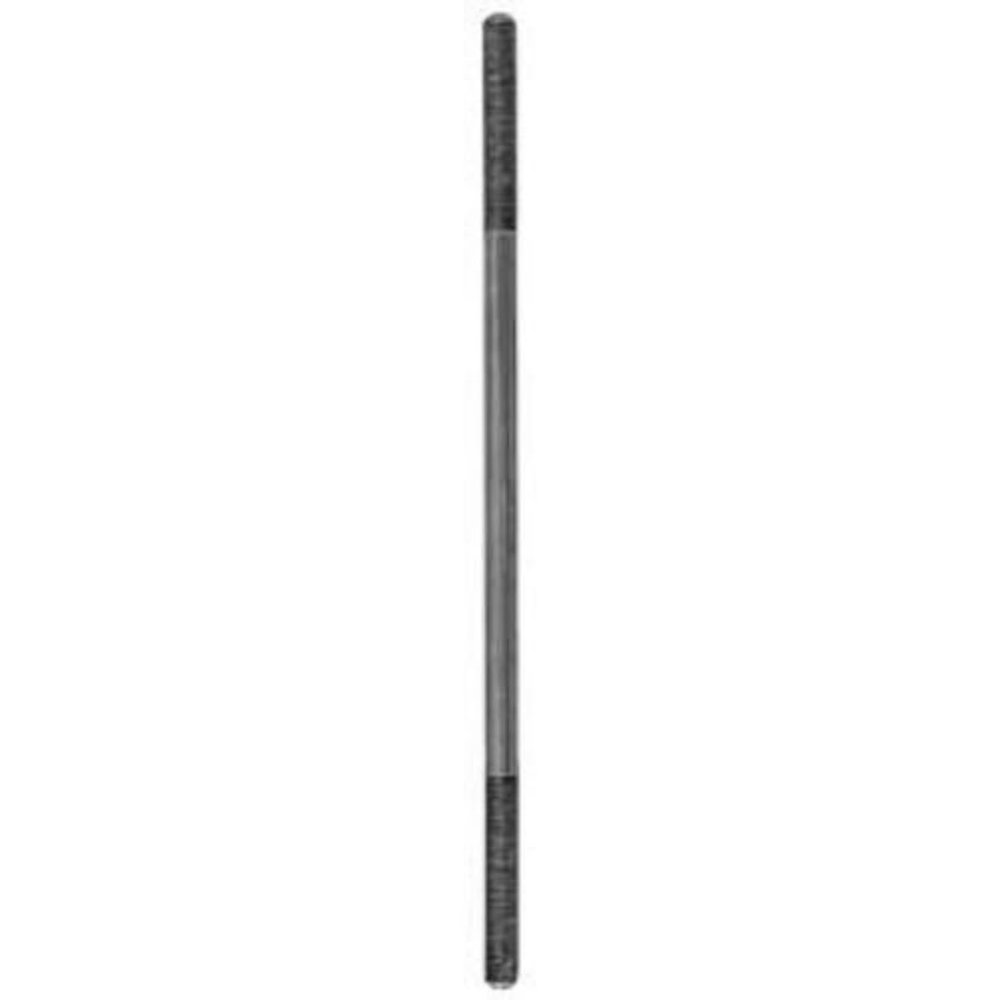 Buyers Products TR6211524 24 Inch Body Tie-Down Rod, Grade 5 Steel, Dual 5/8-11 Threaded Ends, Plain Finish, Hex Nuts and Washers Included, Versatile Chassis Mount Rod for Truck Equipment Installation