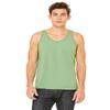 Bella Canvas Blend Comfort Scoop-Neck Jersey Tank Top, Leaf, Small view 1
