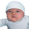 Rabbit Skins Infant Combed Ring Spun Rib Knit Cap, WHITE, One Size view 1