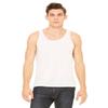 Bella Canvas Blend Comfort Scoop-Neck Jersey Tank Top, Oatmeal Triblend, Medium view 1