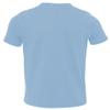 Rabbit Skins Toddler Fine Jersey Ribbed Collar T-Shirt, Light Blue, 4T view 3