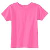 RABBIT SKINS Infant Comfort Ribbed Crewneck Jersey T-Shirt, Raspberry, 24 Months view 1